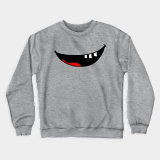 Funny Smile Crewneck Sweatshirt